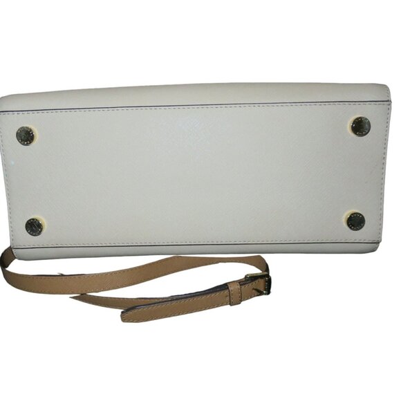 Michael Kors Selma Color Block Saffiano Leather Crossbody Tote 2WAY Handbag - Picture 5 of 11